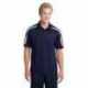 Sport-Tek ST658 Tricolor Shoulder Micropique Sport-Wick Polo