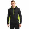 Sport-Tek ST235 Sport-Wick Fleece Colorblock Hooded Pullover