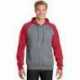 Sport-Tek ST267 Raglan Colorblock Pullover Hooded Sweatshirt