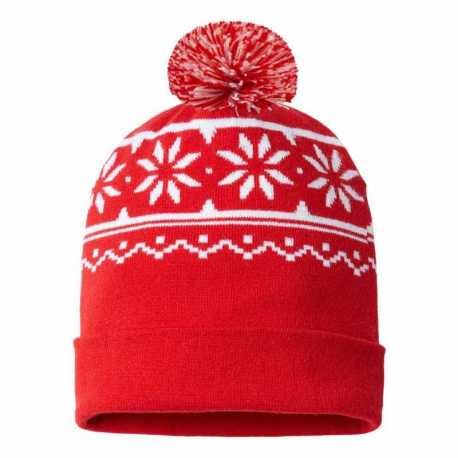 CAP AMERICA RKF12 USA-Made Snowflake Beanie
