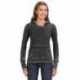 J America JA8912 Ladies Zen Pullover Fleece Hooded Sweatshirt
