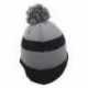 Pacific Headwear 641K Knit Fold-Over Pom-Pom Beanie