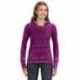 J America JA8912 Ladies Zen Pullover Fleece Hooded Sweatshirt
