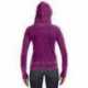 J America JA8912 Ladies Zen Pullover Fleece Hooded Sweatshirt