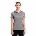 Sport-Tek LST665 Ladies Heather Colorblock Contender Polo