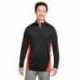 Harriton M786 Men's Flash Snag Protection Plus IL Colorblock Quarter-Zip
