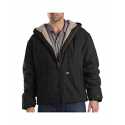 Dickies TJ350 8.5 oz. Sanded Duck Sherpa Lined Hooded Jacket