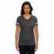 LAT 3537 Ladies Football T-Shirt
