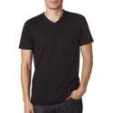 Hanes 498V Men's 4.5 oz., 100% Ringspun Cotton nano-T V-Neck T-Shirt