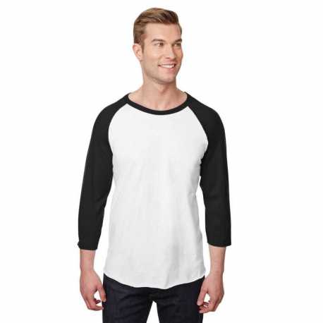 Jerzees 560RR Unisex Three-Quarter Sleeve Raglan T-Shirt