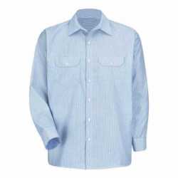 Red Kap SL50 Deluxe Long Sleeve Uniform Shirt