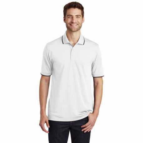 Port Authority K111 Dry Zone UV Micro-Mesh Tipped Polo