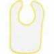 Rabbit Skins 1003 Infant Contrast Trim Terry Bib