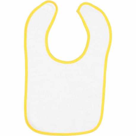 Rabbit Skins 1003 Infant Contrast Trim Terry Bib