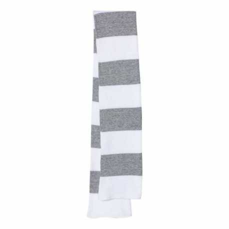Sportsman SP02 Rugby-Striped Knit Scarf
