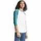 American Apparel 2003CVC Unisex CVC Raglan T-Shirt
