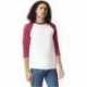 American Apparel 2003CVC Unisex CVC Raglan T-Shirt