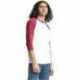 American Apparel 2003CVC Unisex CVC Raglan T-Shirt