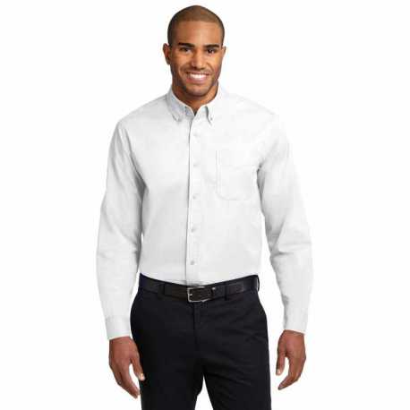 Port Authority S608ES Extended Size Long Sleeve Easy Care Shirt
