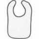 Rabbit Skins 1003 Infant Contrast Trim Terry Bib