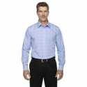 Devon & Jones DG520 Men's Crown Collection Glen Plaid Woven Shirt