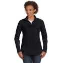 LAT 3764 Ladies' Quarter-Zip French Terry Pullover