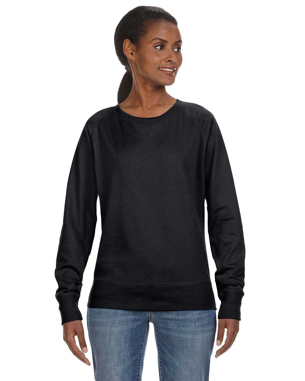 LAT 3762 Ladies' Slouchy French Terry Pullover | ApparelChoice.com