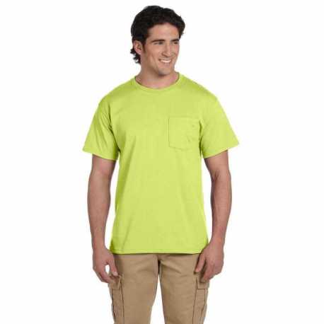 Jerzees 29P Adult DRI-POWER ACTIVE Pocket T-Shirt