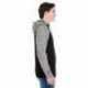 J America JA8612 Adult Colorblock Cosmic Pullover Hooded Sweatshirt