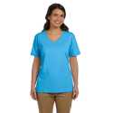 Hanes 5780 Ladies' 6.1 oz. Tagless V-Neck T-Shirt
