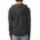 J America JA8876 Ladies Triblend Half-Zip Fleece Hood