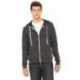 Bella + Canvas 3909 Unisex Triblend Sponge Fleece Full-Zip Hoodie