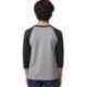Next Level Apparel 3352 Youth CVC Three-Quarter Sleeve Raglan