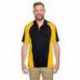 Harriton M385 Men's Advantage Snag Protection Plus IL Colorblock Polo