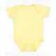Rabbit Skins 4400 Infant Baby Rib Bodysuit