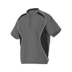 Alleson Athletic 3JSS13A Short Sleeve Baseball Batters Jacket