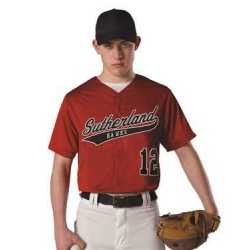 Alleson Athletic A00020 Youth Dura Light Mesh Baseball Jersey