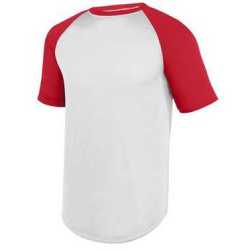 Augusta Sportswear 1508 Wicking Short Sleeve Baseball Jersey
