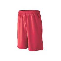 Augusta Sportswear 809 Youth Longer Length Wicking Mesh Athletic Shorts
