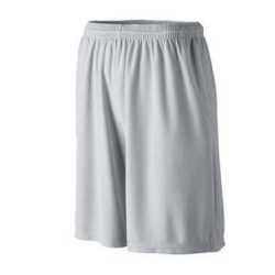 Augusta Sportswear 814 Youth Longer Length Wicking Shorts with Pockets