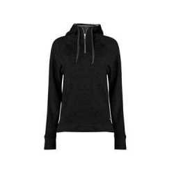 Badger 1051B Women's Fitflex French Terry Hooded 1/4 Zip