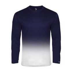 Badger 2204 Youth Ombre Long Sleeve Tee
