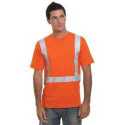 Bayside 3751 USA Made High Visibility Short Sleeve T-Shirt
