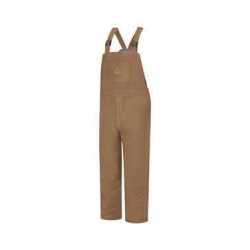 Bulwark BLN4L Brown Duck Deluxe Insulated Bib Overall - EXCEL FR ComforTouch Long Sizes