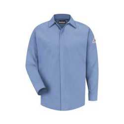 Bulwark SLS2L Concealed-Gripper Pocketless Work Shirt Long Sizes