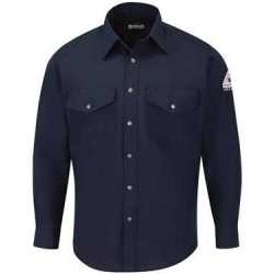 Bulwark SNS2L Snap-Front Uniform Shirt - Nomex IIIA - 4.5 oz. - Long Sizes