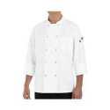Chef Designs 0423 100% Polyester Ten Pearl Button Chef Coat