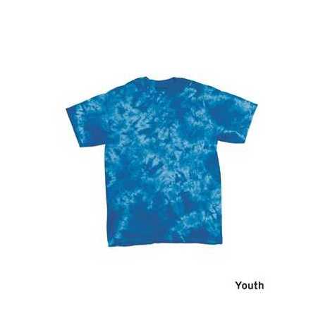 Dyenomite 20BCR Youth Crystal Tie Dye T-Shirt