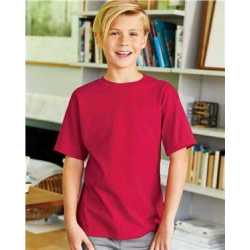 Hanes 498Y Nano-T Youth Short Sleeve T-Shirt