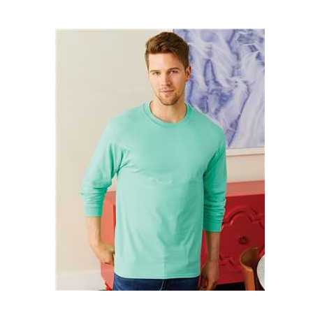 Hanes 5186 Beefy-T Long Sleeve T-Shirt